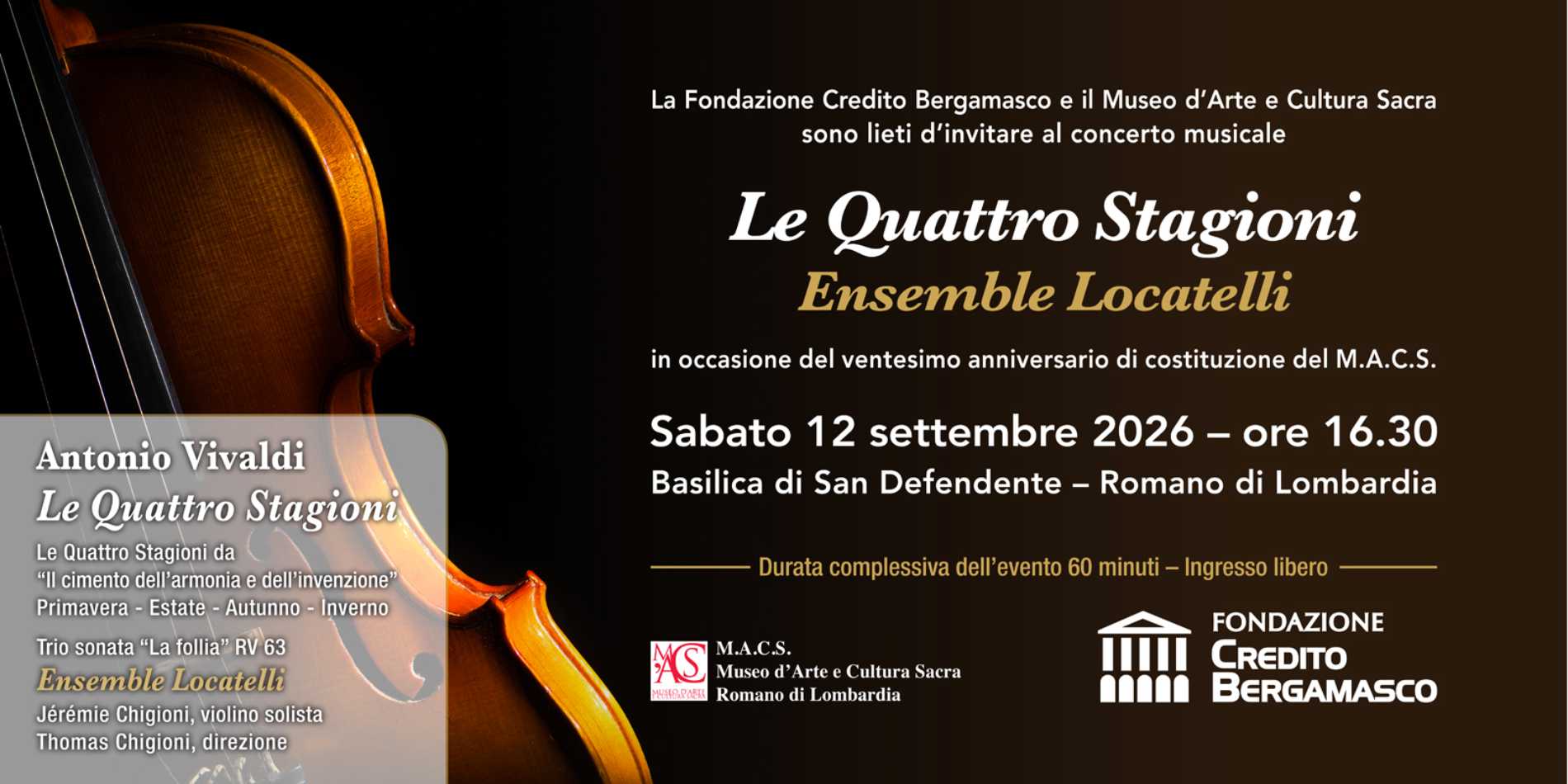 Concerto - Le Quattro Stagioni, Antonio Vivaldi