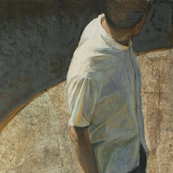 Maurizio Bonfanti - Untitled - 2016, tecnica mista su carta intelaiata, cm. 250x110