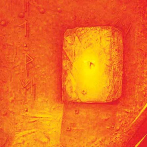 Cosetta Arzuffi - Ritorno - Tecnica mista su faggio evaporato, cm 70x50